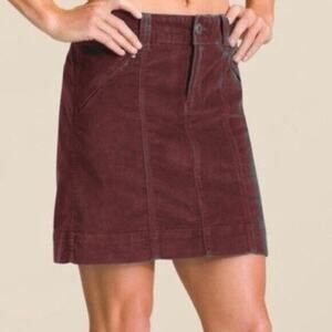 Athleta Women's Red Velvet Roseville Casual Straight Skirt - 14